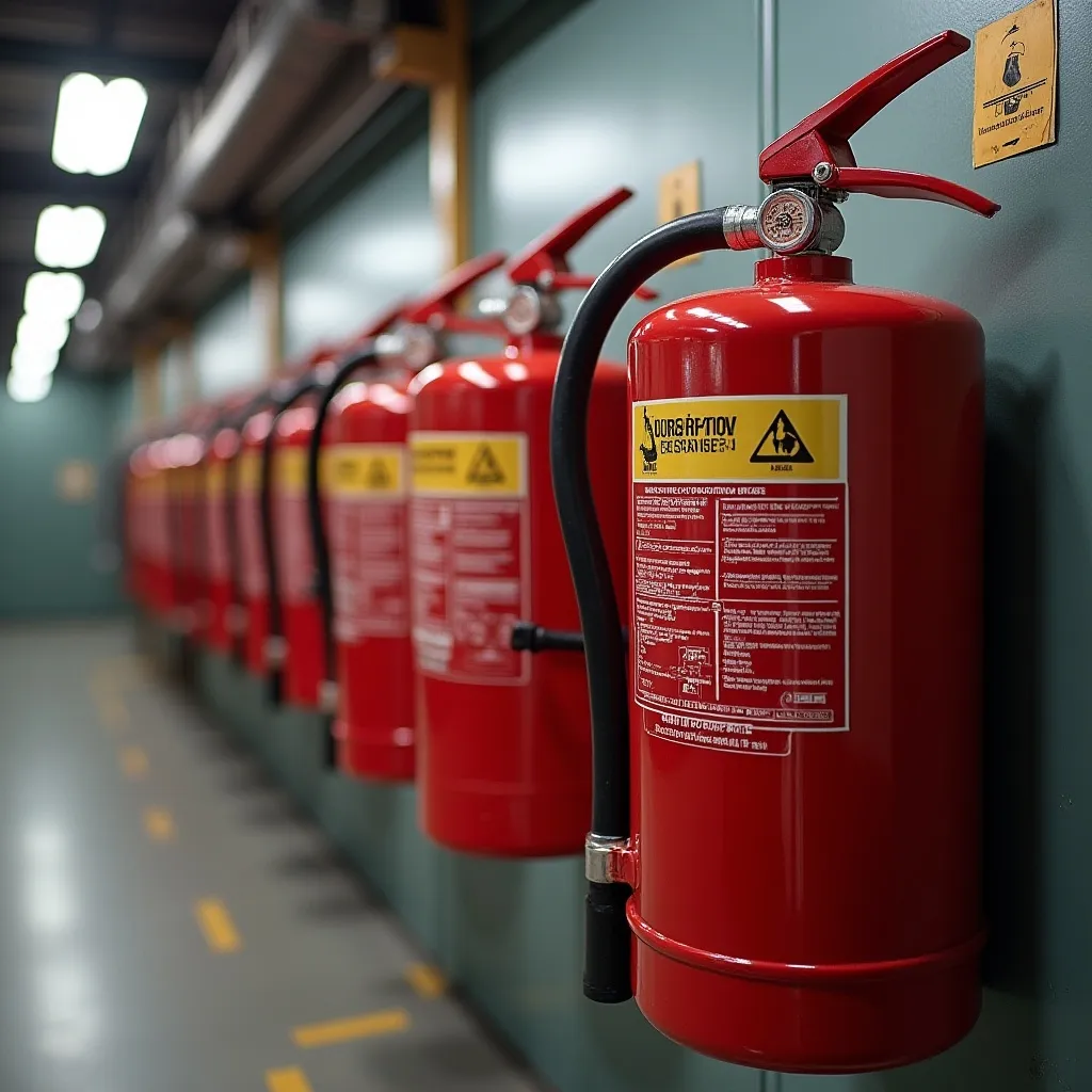 Categoria extintores de incêndio de Alerta de Incêndio