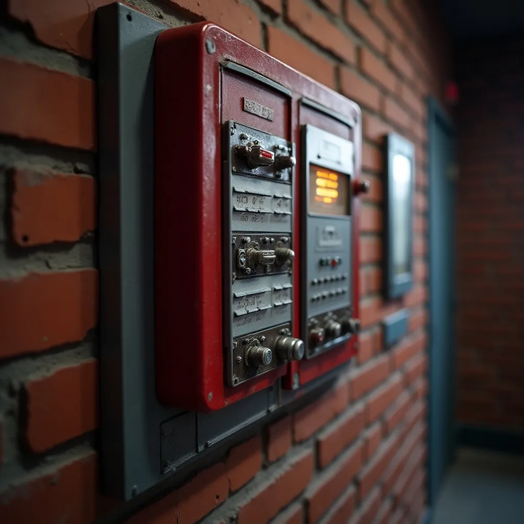 Produto: painel de controle de alarmes de incêndio